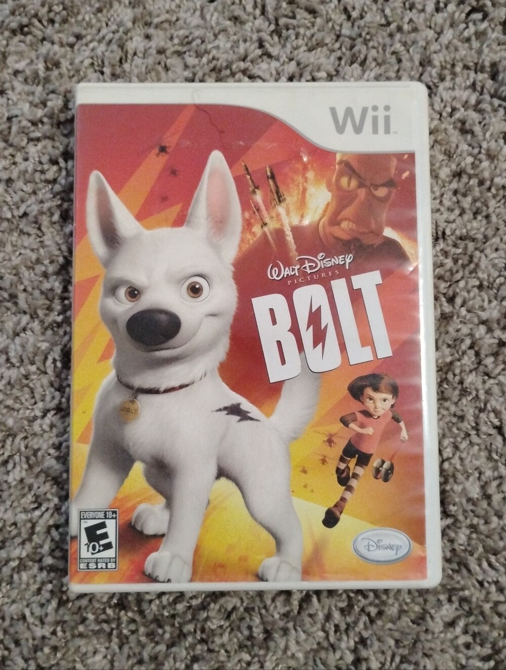 Disney’s Bolt (Nintendo Wii) - Game Disc & Case